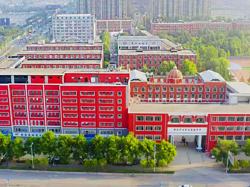 白河校园鸟瞰图